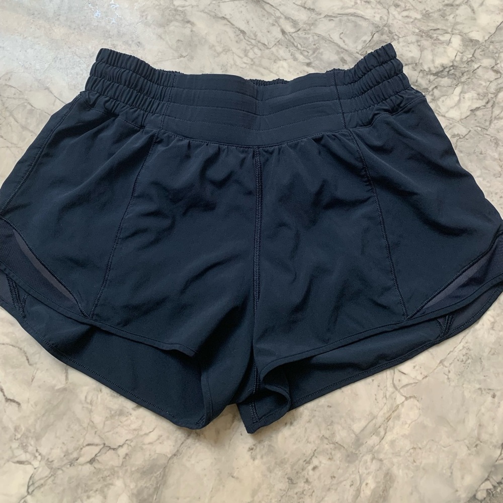 Lululemon hotty hots 2.5 high rise NAVY BLUE
